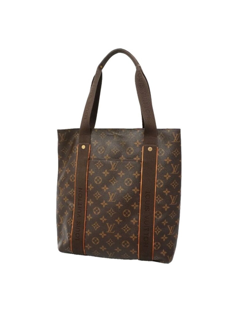 Louis Vuitton Tote Monogram Cabas Beaubourg Brown